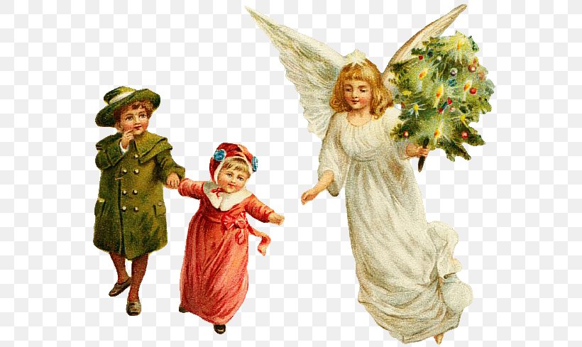 Clip Art Christmas Day Angel Santa Claus, PNG, 580x489px, Christmas Day, Angel, Christmas Card, Christmas Ornament, Christmas Tree Download Free