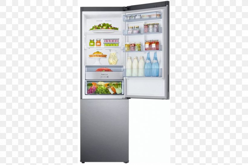 Samsung RB34K6232SS Refrigerator Samsung RB37J5315SS Samsung RB31FERNDSS Frigorifero Side By Side Americano Con Dispenser Capacità 510 Litri Classe A+ No Frost Twin Cooling Larghezza 91 Cm Finitura Vetro Nero, PNG, 1200x800px, Refrigerator, Display Case, Freezers, Home Appliance, Kitchen Appliance Download Free
