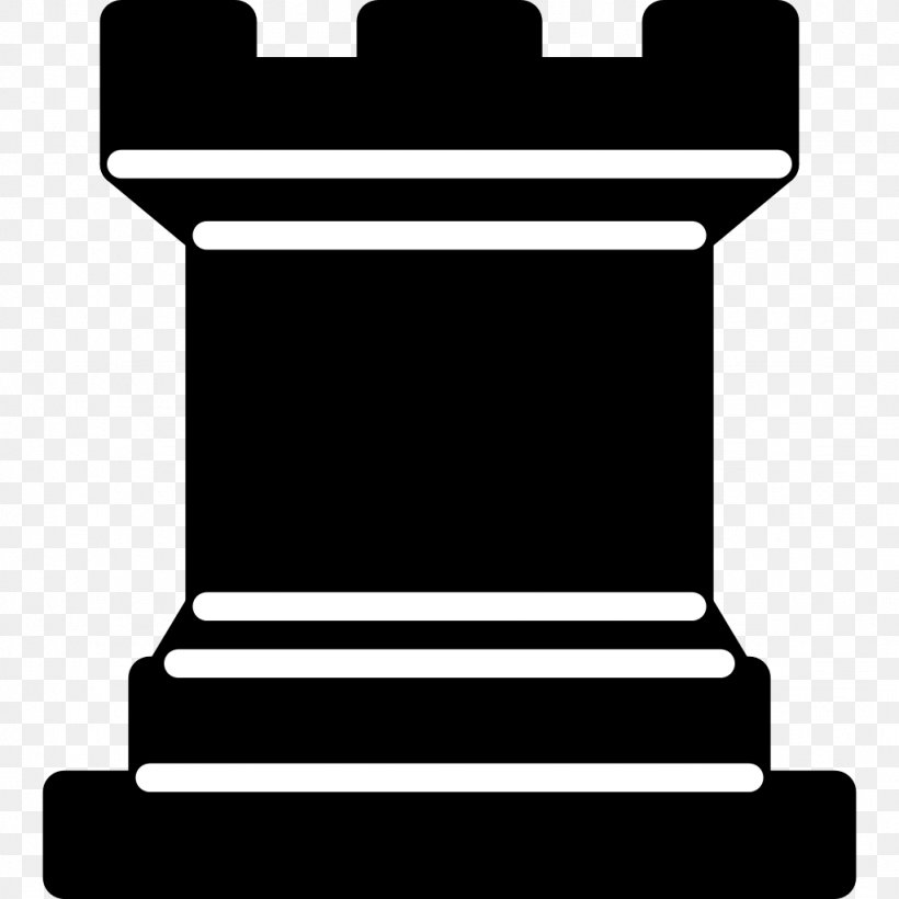 Chess Piece Rook Knight Portable Game Notation, PNG, 1024x1024px, Chess, Black, Black And White, Castling, Chess Club Download Free