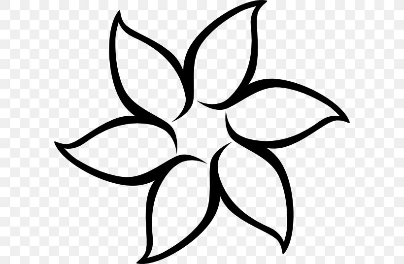 Flower Common Daisy Petal Clip Art, PNG, 600x536px, Flower, Artwork, Black, Black And White, Common Daisy Download Free
