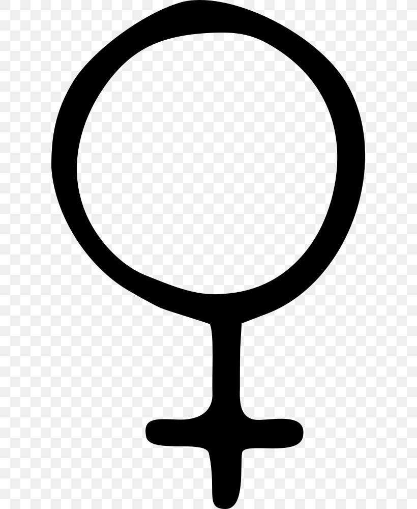 Gender Symbol Female Clip Art, PNG, 617x1000px, Gender Symbol, Area, Astrological Symbols, Black And White, Drawing Download Free