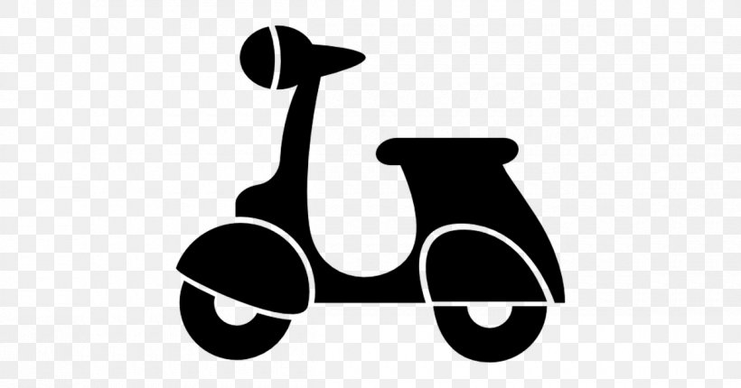 Scooter Motorcycle, PNG, 1200x630px, Scooter, Black And White, Cdr, Icon Design, Logo Download Free