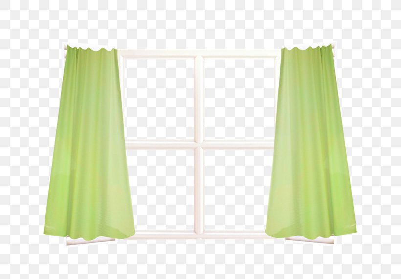 Curtain Window Treatment Window Blinds & Shades Insulated Glazing, PNG, 800x571px, Curtain, Decor, Firanka, Glazing, Green Download Free