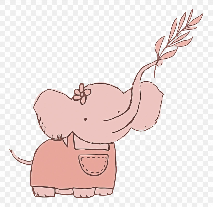Little Elephant Baby Elephant, PNG, 2500x2430px, Little Elephant, Baby Elephant, Beak, Birds, Cartoon Download Free