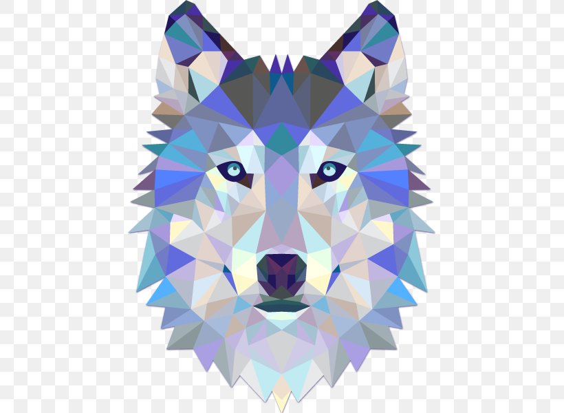 T-shirt Gray Wolf Geometry Triangle Polygon, PNG, 447x600px, Tshirt, Animal, Art, Big Cats, Carnivoran Download Free