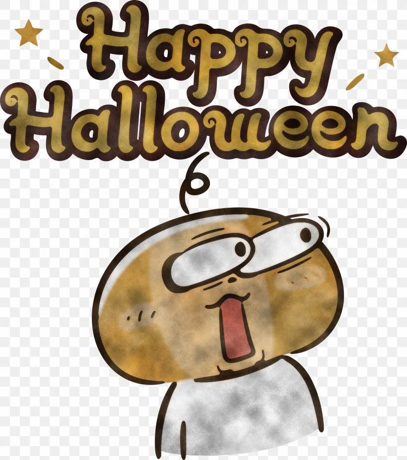 Happy Halloween, PNG, 2650x3000px, Happy Halloween, Biology, Cartoon, Glasses, Happiness Download Free