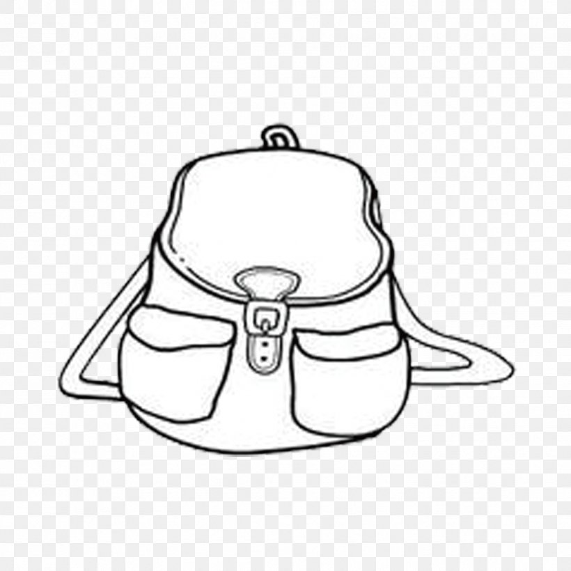 Stroke Satchel Estudante Child Ink Brush, PNG, 1134x1135px, Stroke, Baidu Knows, Black And White, Cartoon, Child Download Free