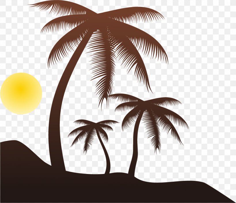Arecaceae Silhouette Tree Clip Art, PNG, 1160x1000px, Arecaceae, Arecales, Cdr, Date Palm, Drawing Download Free