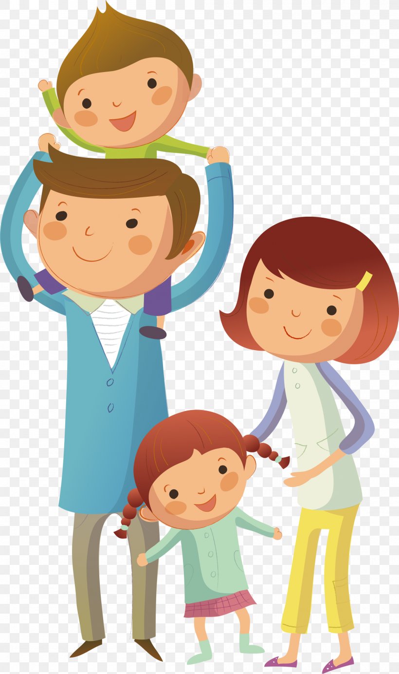 Cartoon Vector Graphics Father Family Clip Art, PNG, 2000x3378px, Cartoon, Art, Boy, Child, Communication Download Free