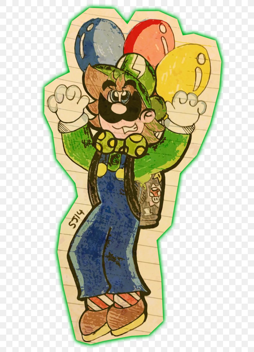 Luigi DeviantArt Mario Series, PNG, 703x1136px, Watercolor, Cartoon, Flower, Frame, Heart Download Free