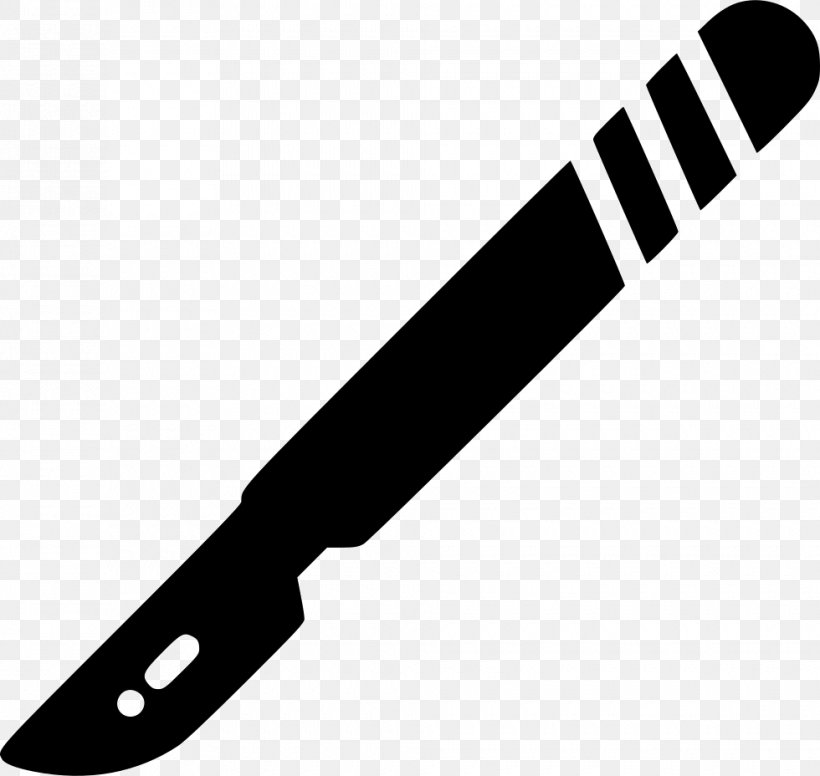 Scalpel Surgery, PNG, 980x928px, Scalpel, Black And White, Blade, Cold Weapon, Flat Design Download Free