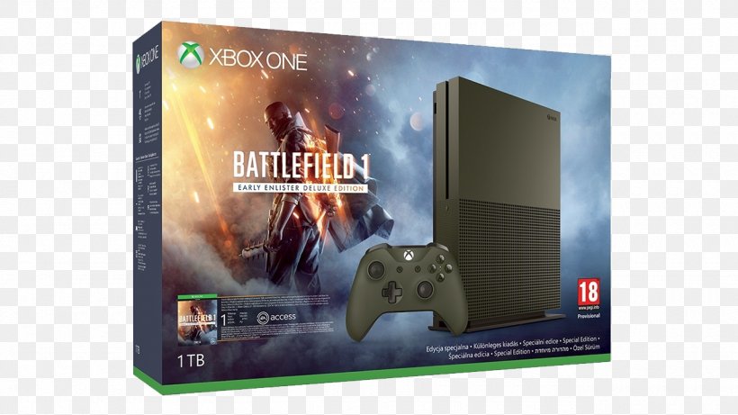 Battlefield 1 Microsoft Xbox One S Minecraft Xbox One Controller Electronic Arts, PNG, 1280x720px, Battlefield 1, Battlefield, Brand, Display Advertising, Electronic Arts Download Free