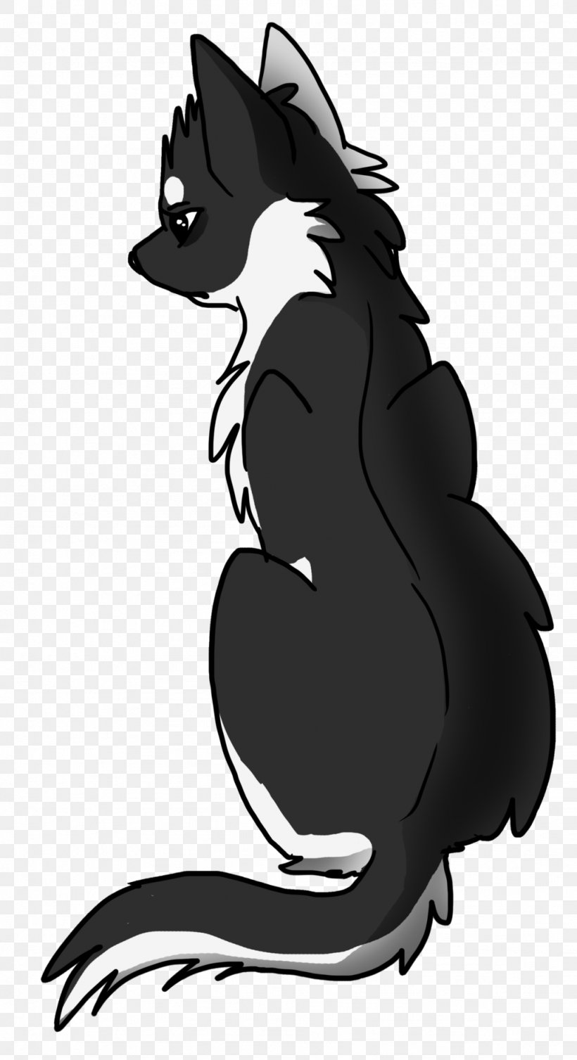 Cat Dog Canidae Legendary Creature Cartoon, PNG, 1024x1882px, Cat, Black And White, Canidae, Carnivoran, Cartoon Download Free