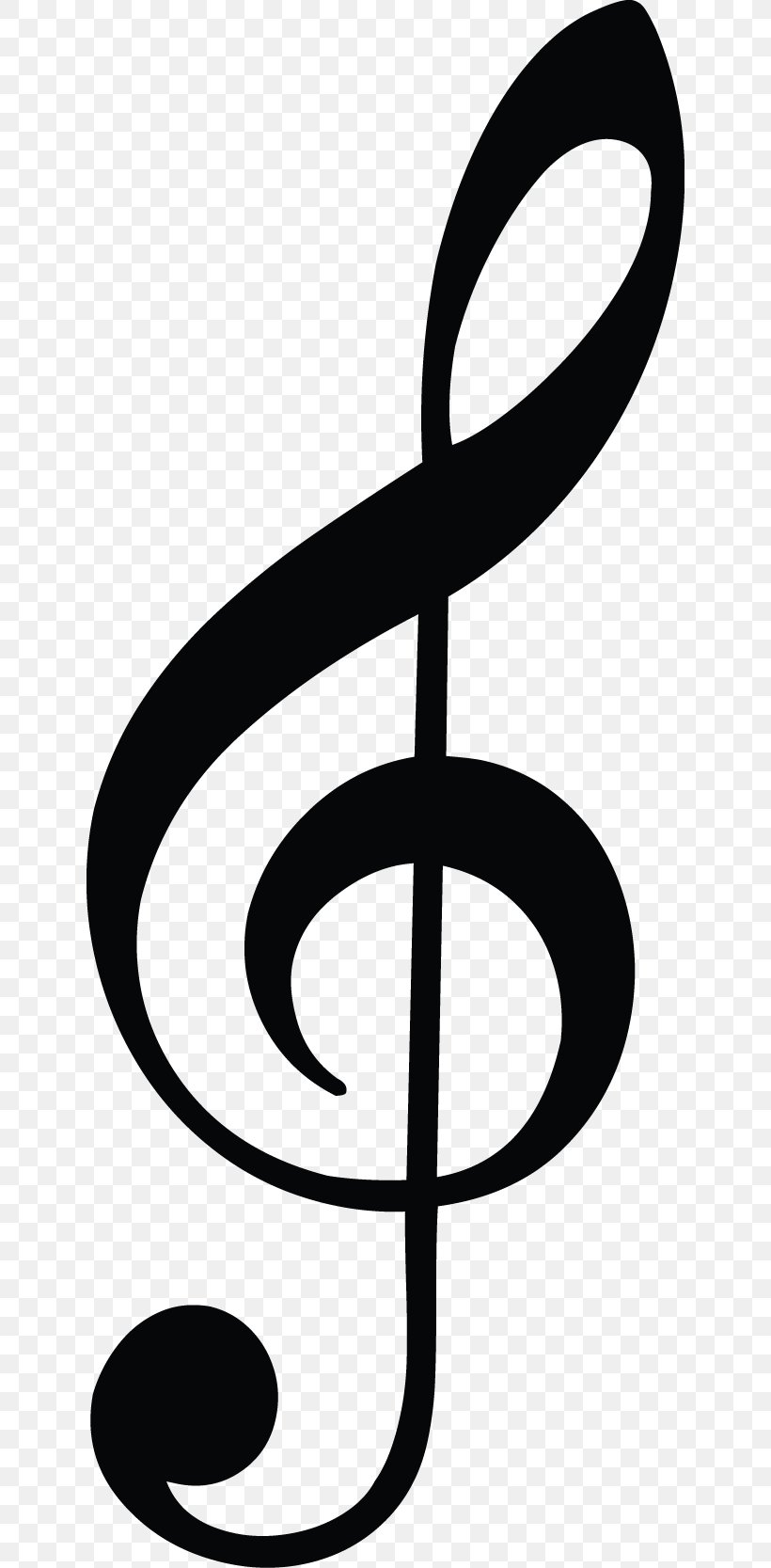 Clef Vector Graphics Treble Musical Note Sol Anahtarı, PNG, 636x1667px, Watercolor, Cartoon, Flower, Frame, Heart Download Free