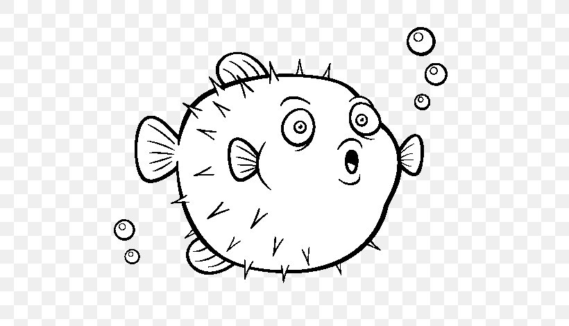 Pufferfish Drawing Coloring Book, PNG, 600x470px, Watercolor, Cartoon, Flower, Frame, Heart Download Free