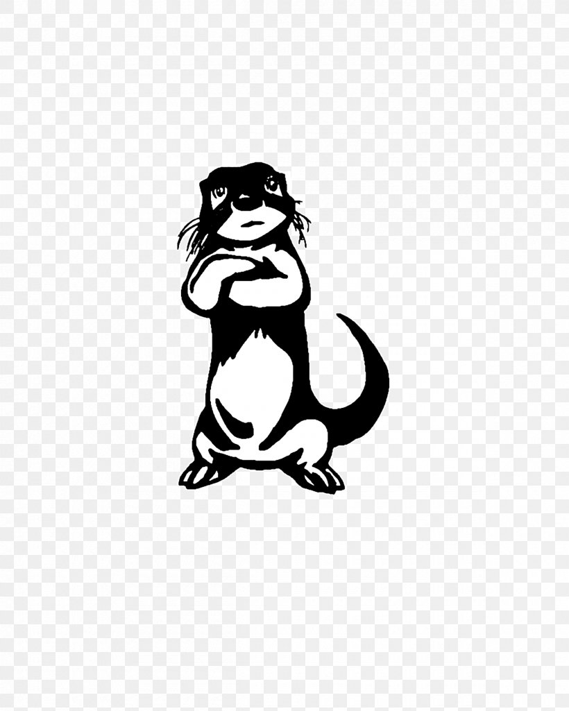 Sea Otter Drawing Clip Art, PNG, 2400x3000px, Otter, Artist, Big Cats, Black, Black And White Download Free