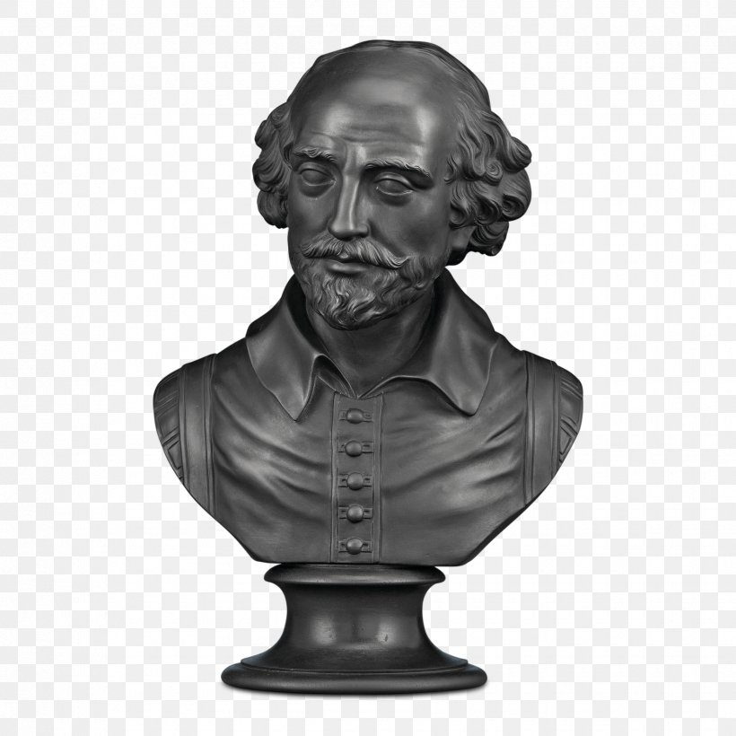 William Shakespeare Bust Poet Sculpture Sonnet 55, PNG, 1750x1750px, William Shakespeare, Art, Bard, Black And White, Bust Download Free