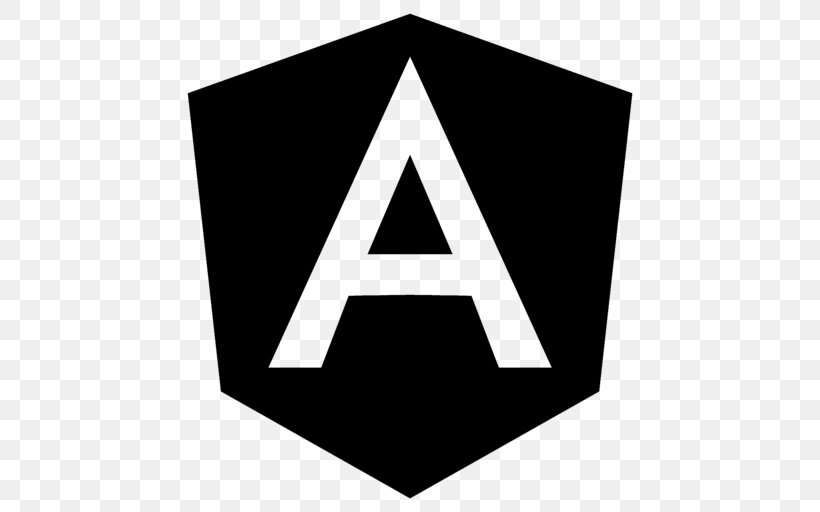 AngularJS JavaScript Yii, PNG, 512x512px, Angularjs, Angular, Area, Black, Black And White Download Free