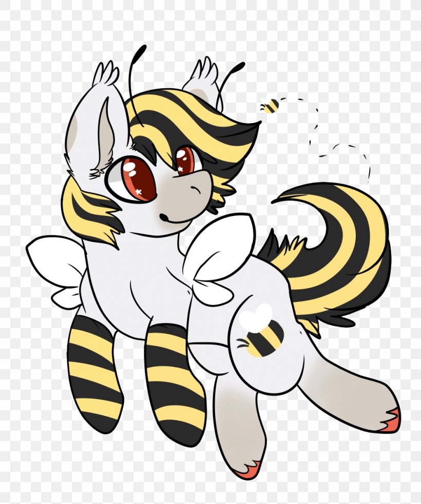 Honey Bee Clip Art Cat Illustration Horse, PNG, 1000x1200px, Honey Bee, Animal, Animal Figure, Art, Artwork Download Free