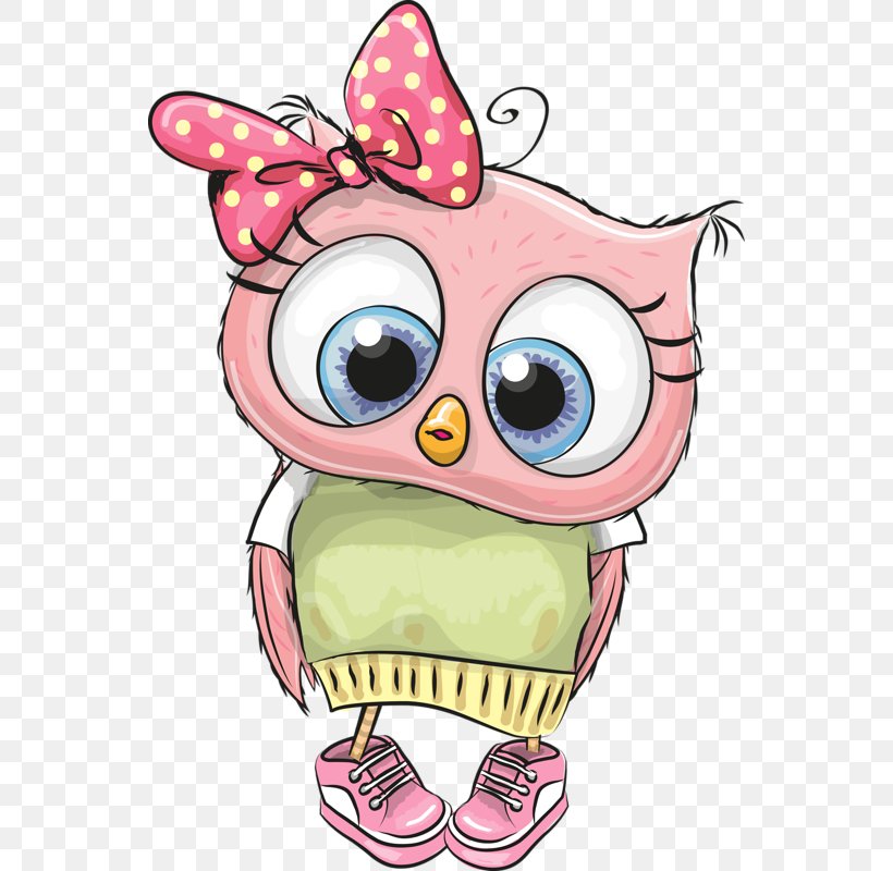 Owl Cartoon Illustration, PNG, 548x800px, Watercolor, Cartoon, Flower, Frame, Heart Download Free