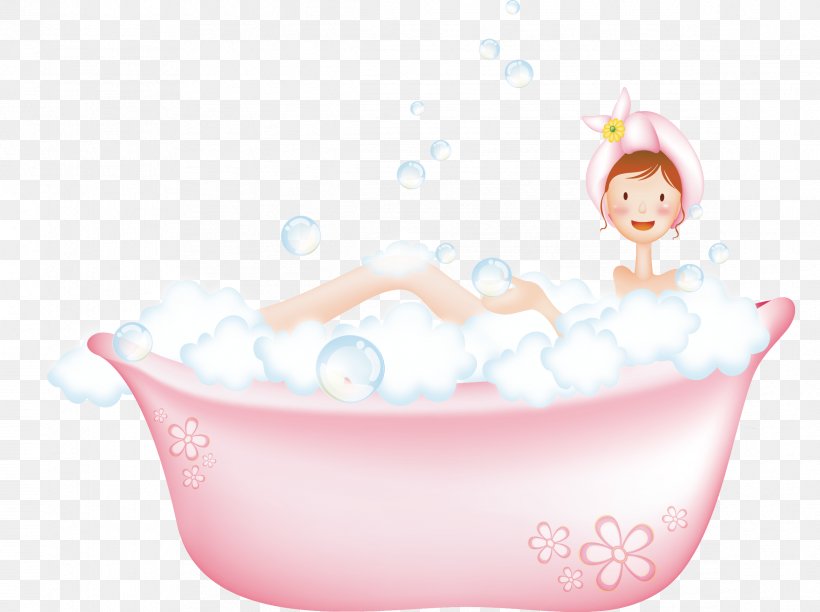 Bathing Cartoon, PNG, 2338x1746px, Bath, Bathing, Bathtub, Bubble Bath,  Cartoon Download Free