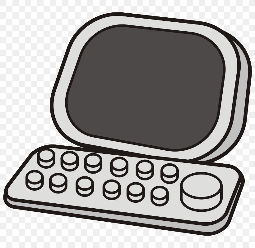 Computer Keyboard Laptop Clip Art, PNG, 800x800px, Computer Keyboard, Auto Part, Black And White, Communication, Computer Download Free