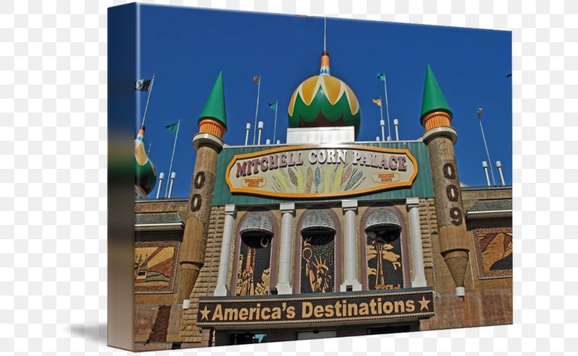 Corn Palace Place Of Worship Tourist Attraction Tourism Advertising, PNG, 650x506px, Place Of Worship, Advertising, Belt, Belt Buckles, Bisque Download Free