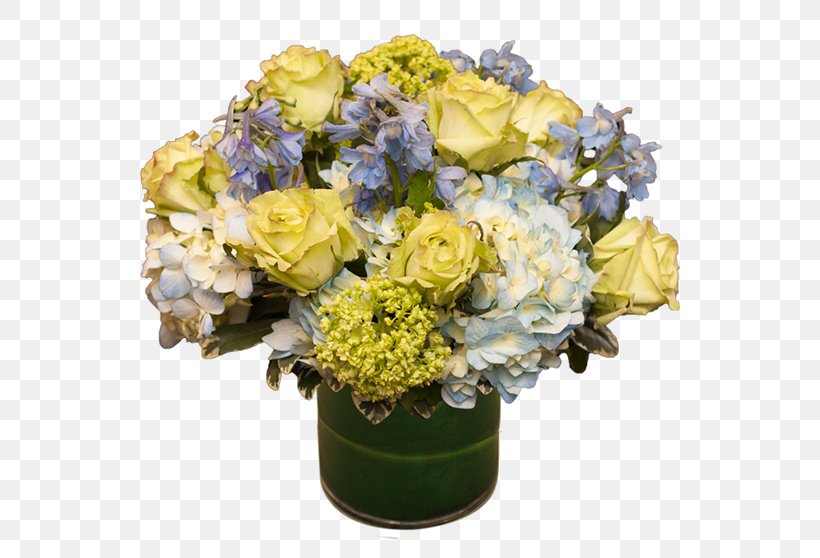 Hydrangea Rose Cut Flowers Floristry, PNG, 575x558px, Hydrangea, Artificial Flower, Cornales, Cut Flowers, Floral Design Download Free