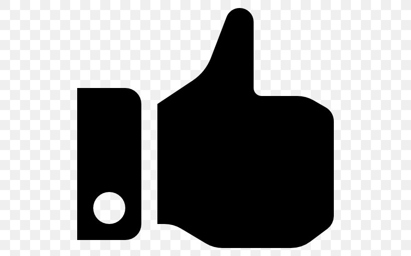 Like Button Font Awesome Thumb Signal, PNG, 512x512px, Like Button, Black, Black And White, Facebook, Facebook Inc Download Free