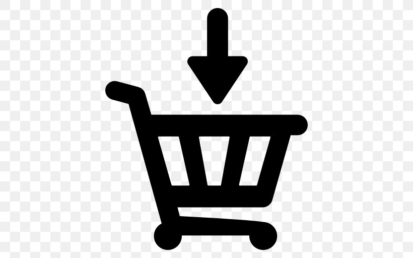 Shopping Cart, PNG, 512x512px, Shopping Cart, Black And White, Brand, Commerce, Logo Download Free