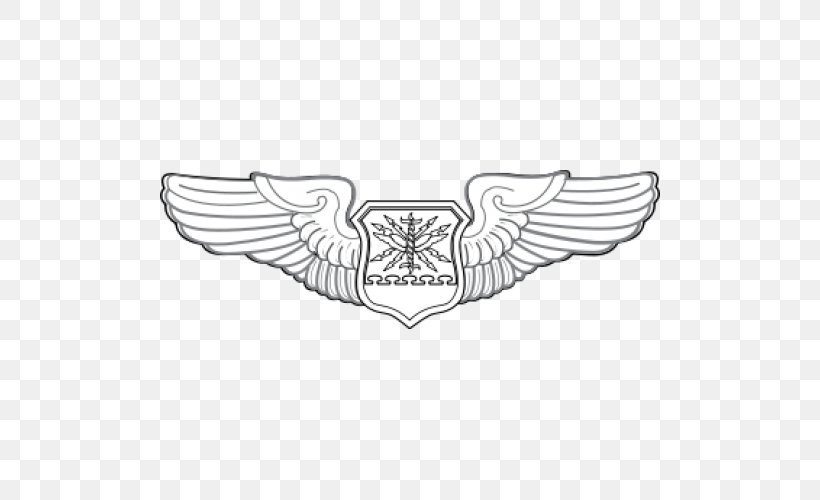 United States Aviator Badge U.S. Air Force Aeronautical Rating 0506147919 Badges Of The United States Air Force, PNG, 500x500px, United States Aviator Badge, Air Force, Aircrew Badge, Aviator Badge, Badge Download Free