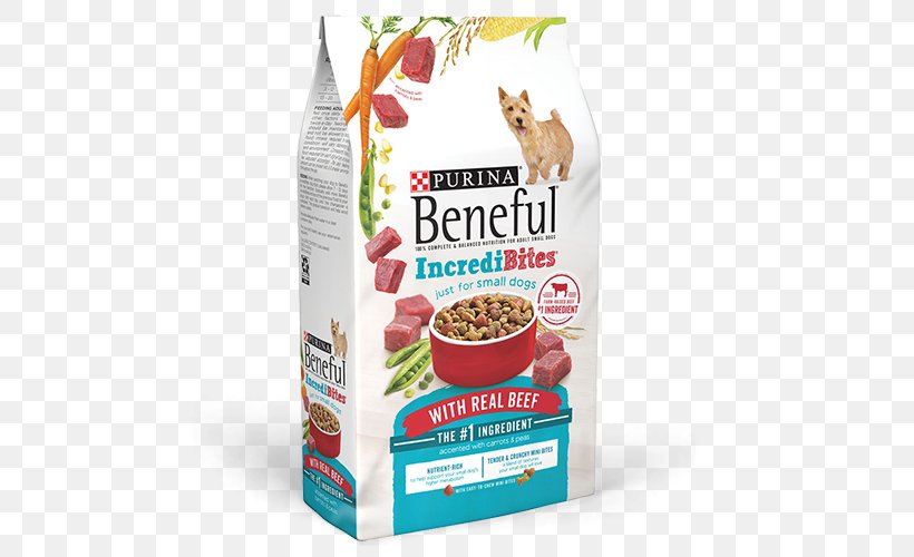 Dog Food Puppy Beneful Purina One, PNG, 500x500px, Dog, Beneful, Breakfast Cereal, Commodity, Convenience Food Download Free