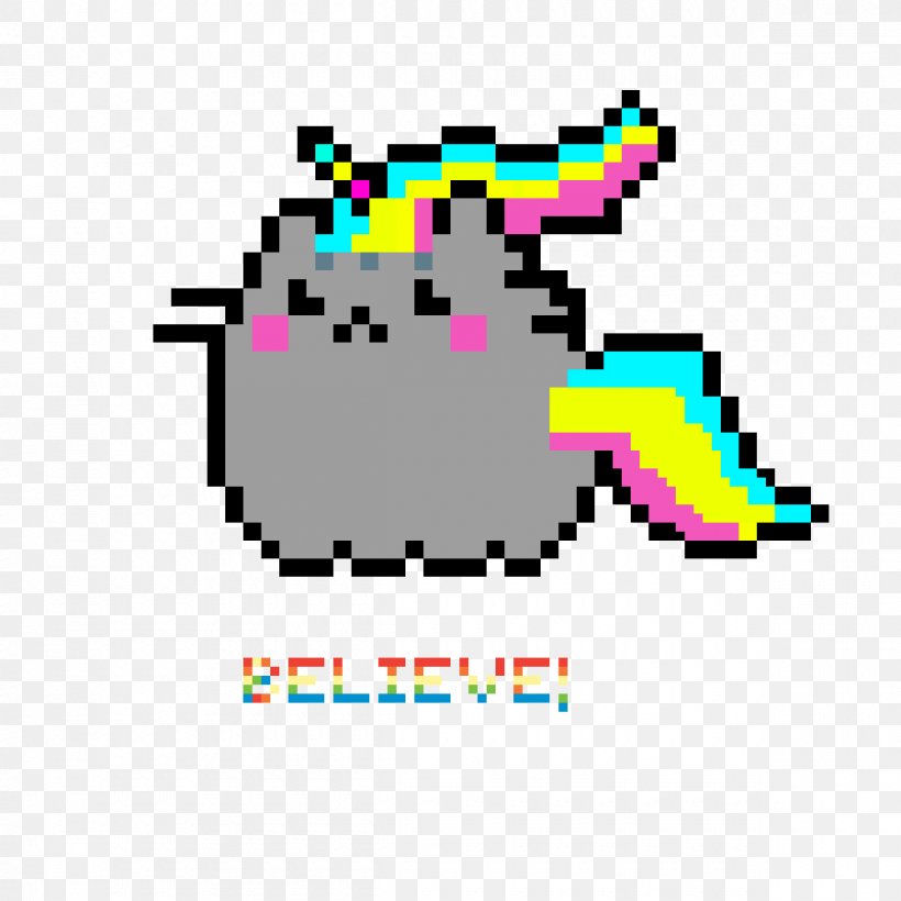 Image Pixel Art Photograph Pusheen, PNG, 1200x1200px, 2018, Art, Aesthetics, Area, Bead Download Free