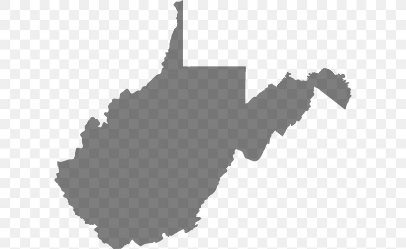 West Virginia Senate Map West Virginia Legislature, PNG, 600x503px, West Virginia, Black, Black And White, Blank Map, Diagram Download Free