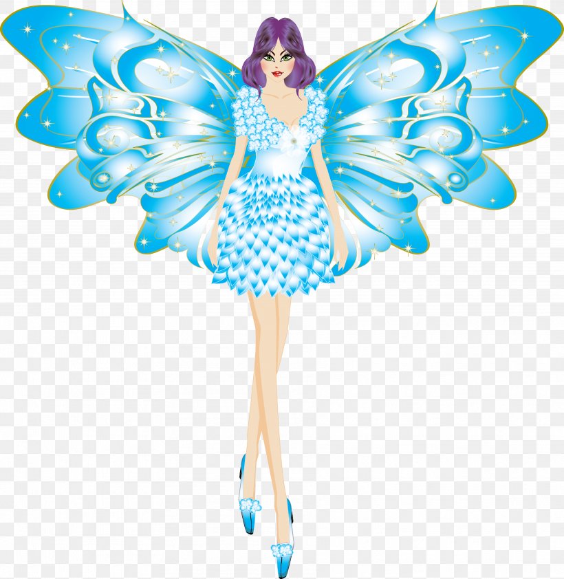 Butterfly Illustration, PNG, 3629x3727px, Fairy, Angel, Butterfly, Costume, Costume Accessory Download Free