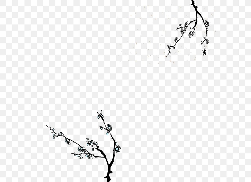 Ink Wash Painting Plum Blossom, PNG, 663x595px, Ink Wash Painting, Area, Birdandflower Painting, Black And White, Branch Download Free