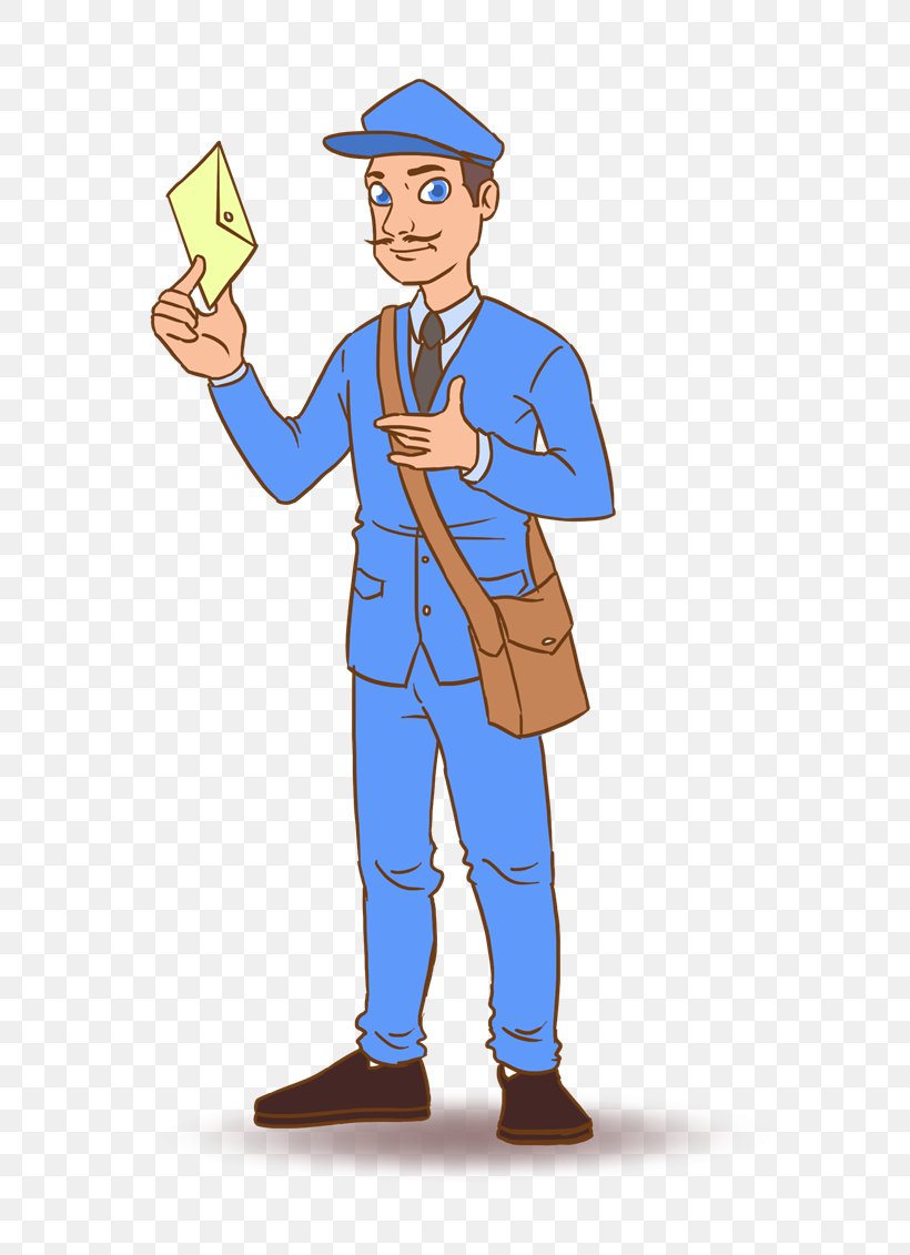 Mail Carrier Royalty-free Clip Art, PNG, 700x1131px, Mail Carrier, Blog, Cartoon, Clothing, Electric Blue Download Free