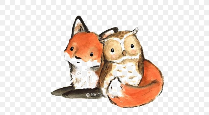 Owls And Owlets Bird Fox Drawing, PNG, 564x451px, Owl, Art, Bird, Bird Of Prey, Cuteness Download Free