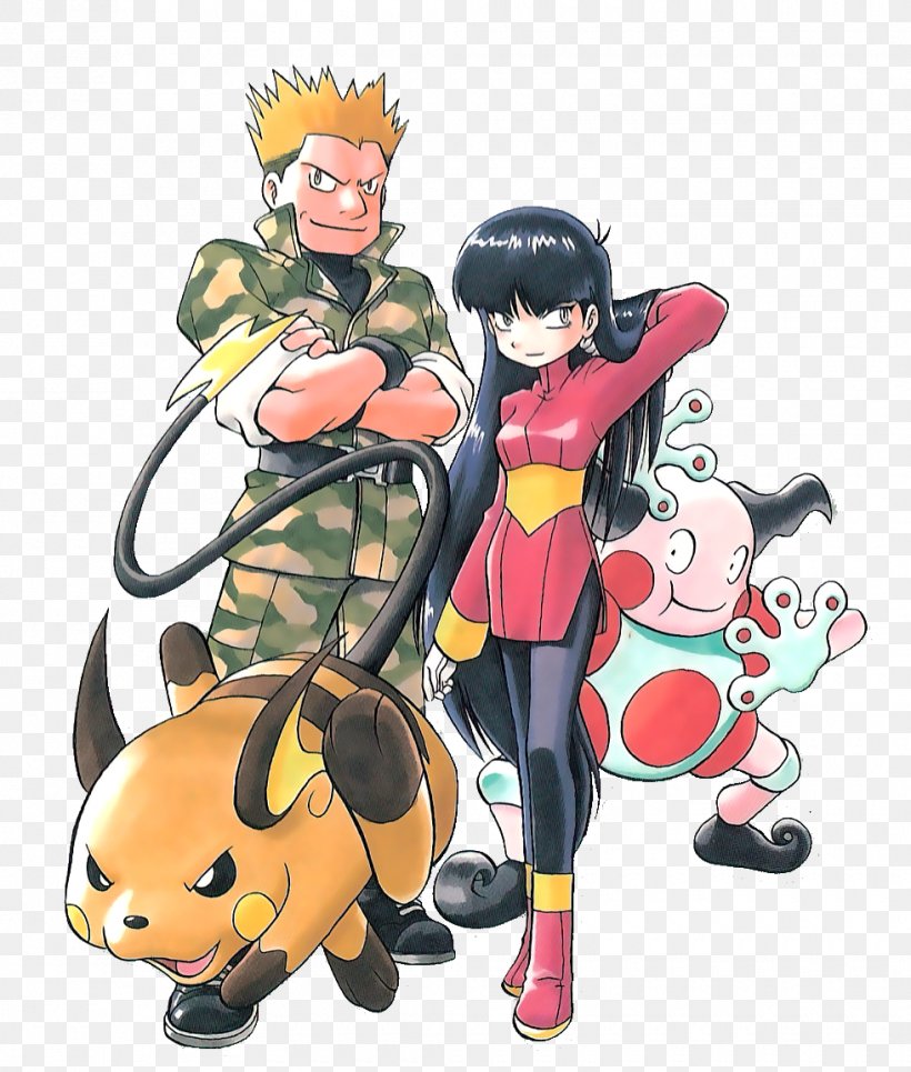 Pokémon Adventures Sabrina Lt. Surge Kanto, PNG, 980x1154px, Watercolor, Cartoon, Flower, Frame, Heart Download Free