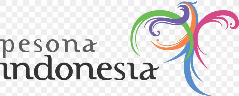 Tourism In Indonesia Logo Ministry Of Tourism 0, PNG, 5896x2374px, Watercolor, Cartoon, Flower, Frame, Heart Download Free