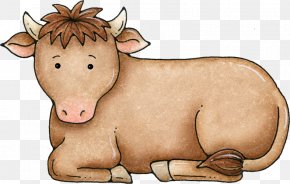 Pig - Cattle Pig Manger Nativity Scene Clip Art PNG