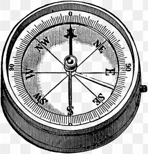 Compass Elements - Clip Art Compass Rose Vector Graphics North PNG