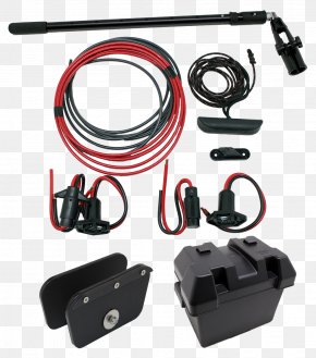 Electric Motor Trolling Motor Transom Electrical Wires & Cable Kayak PNG