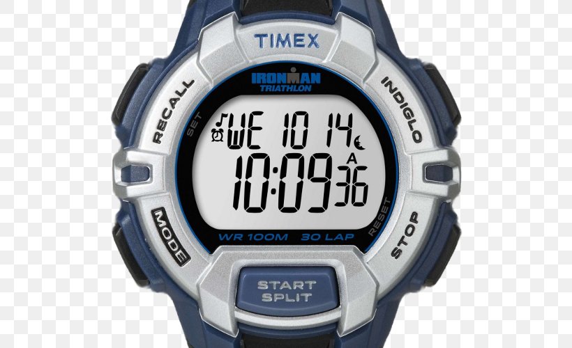 Timex Ironman Watch Ironman Triathlon Timex Group USA, Inc. Indiglo, PNG, 522x500px, Timex Ironman, Brand, Chronograph, Dive Computer, Gshock Download Free