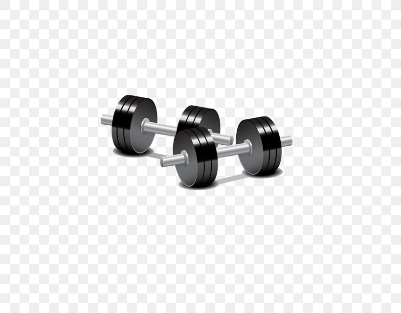 Dumbbell Barbell Weight Training Physical Exercise, PNG, 640x640px, Dumbbell, Barbell, Bench, Bench Press, Cartoon Download Free