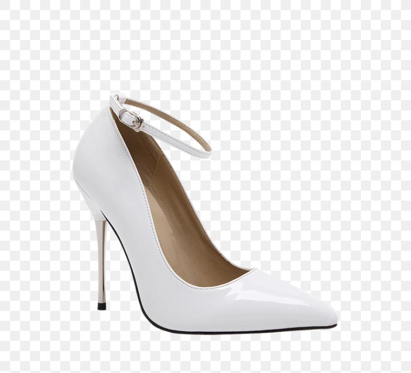Heel White Online Shopping Court Shoe Strap, PNG, 558x744px, Heel, Absatz, Ankle, Basic Pump, Beige Download Free