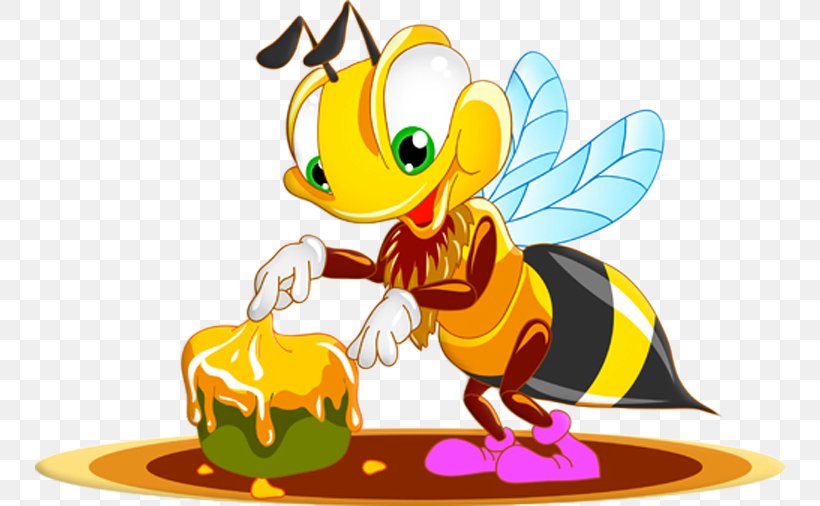 Honey Bee Bee Sting Cuteness, PNG, 750x506px, Bee, Art, Bee Sting, Beehive, Bumblebee Download Free