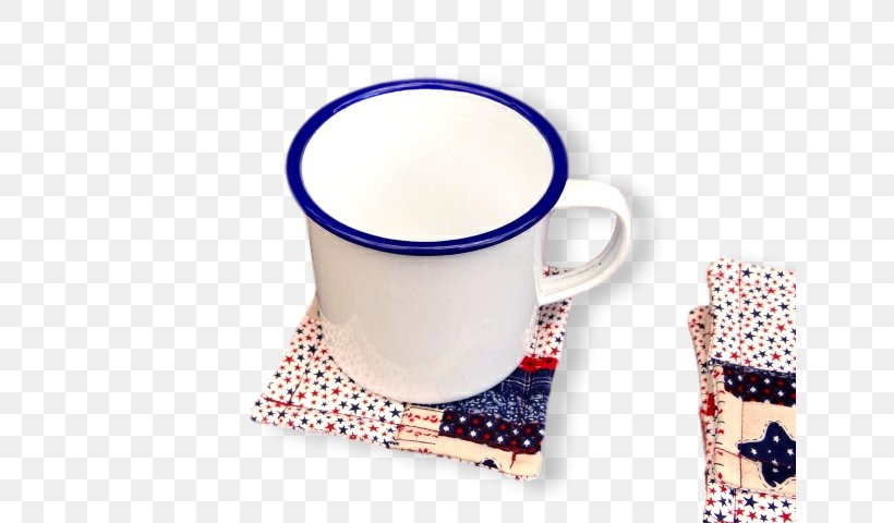 Mug Coffee Cup Coasters Vitreous Enamel Ceramic, PNG, 640x480px, Mug, Blue, Ceramic, Coasters, Coffee Cup Download Free
