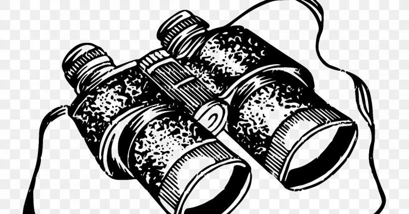 Binoculars Optical Instrument Black-and-white Cylinder, PNG, 1200x630px, Binoculars, Blackandwhite, Cylinder, Optical Instrument Download Free