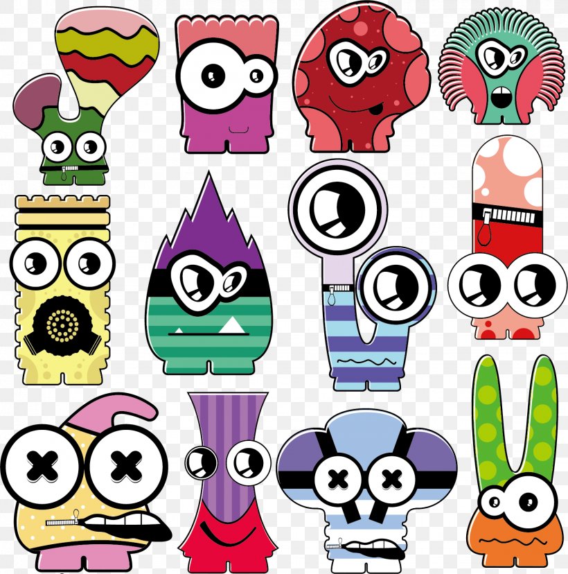 Cartoon Monster, PNG, 1545x1561px, Cartoon, Animated Cartoon, Animation, Artwork, Monster Download Free